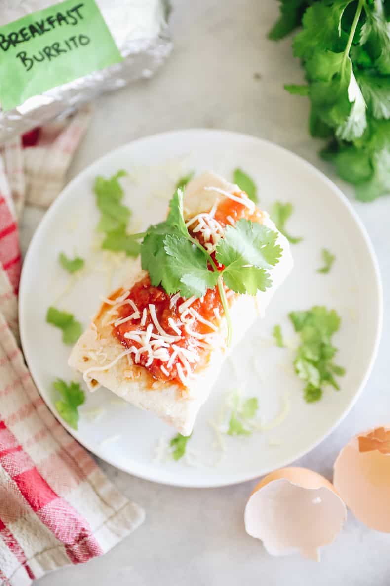 Breakfast Burritos • make ahead and freeze!