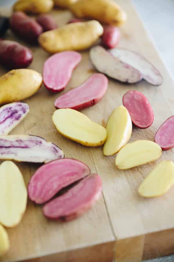 Roasted Fingerling Potatoes [Crispy + Easy!] The Healthy Maven