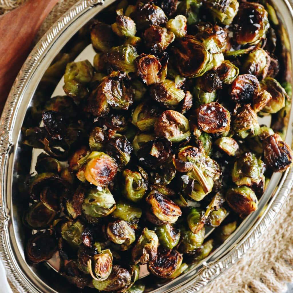 Roasted Brussel Sprouts with Balsamic The Healthy Maven