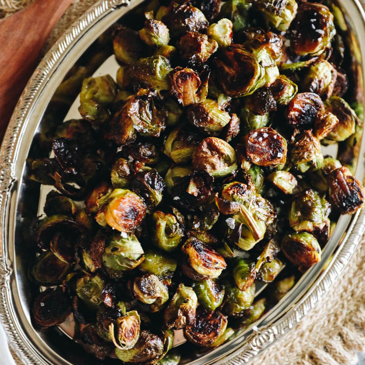 Balsamic Roasted Brussels Sprouts Crispy Brussels Sprouts With Balsamic Roasted Brussels Sprouts Crispy Brussels Sprouts With