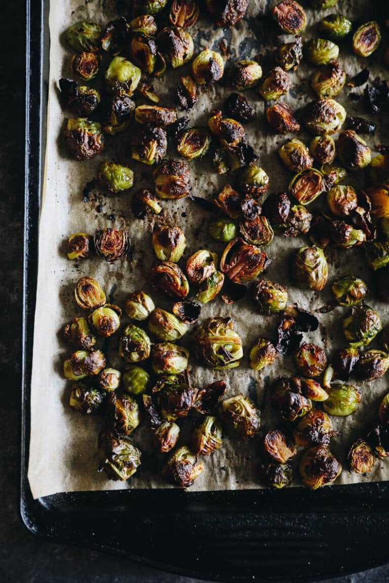 Roasted Brussel Sprouts with Balsamic The Healthy Maven