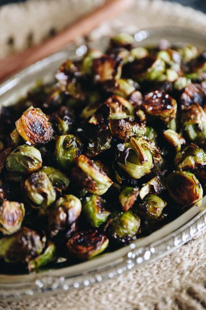 Roasted Brussel Sprouts with Balsamic The Healthy Maven