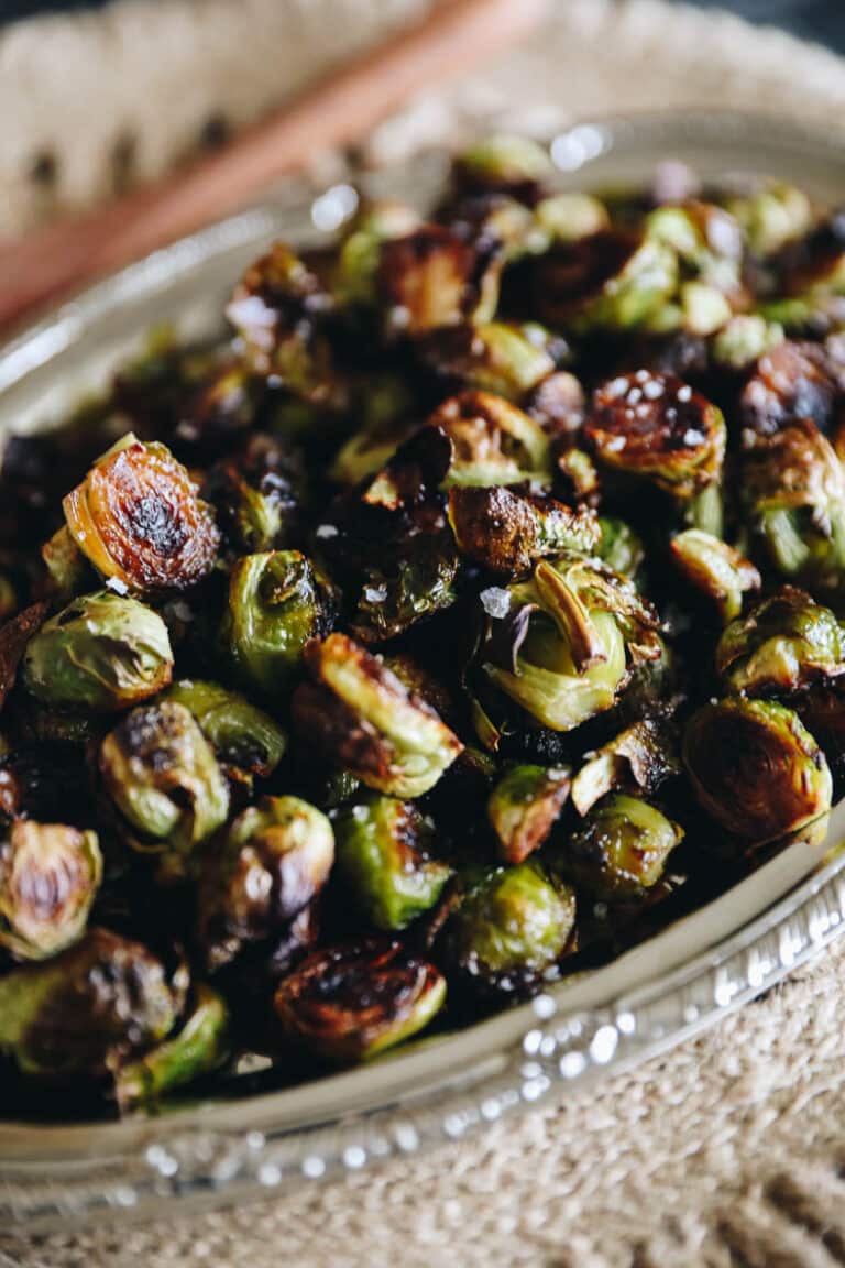 Roasted Brussel Sprouts with Balsamic The Healthy Maven