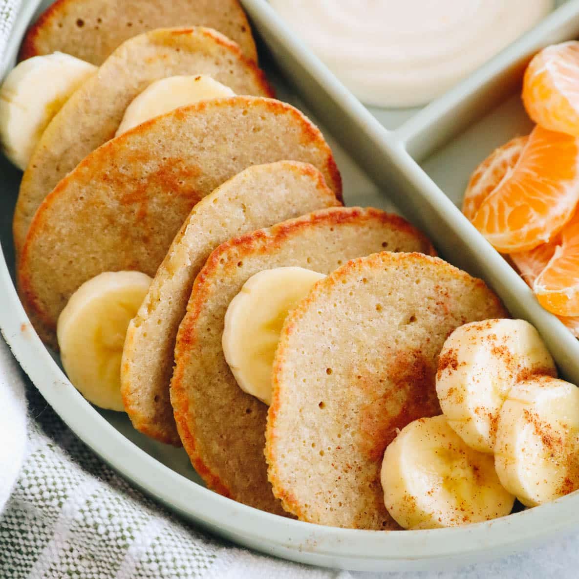 Banana Pancakes for Babies [No Sugar]