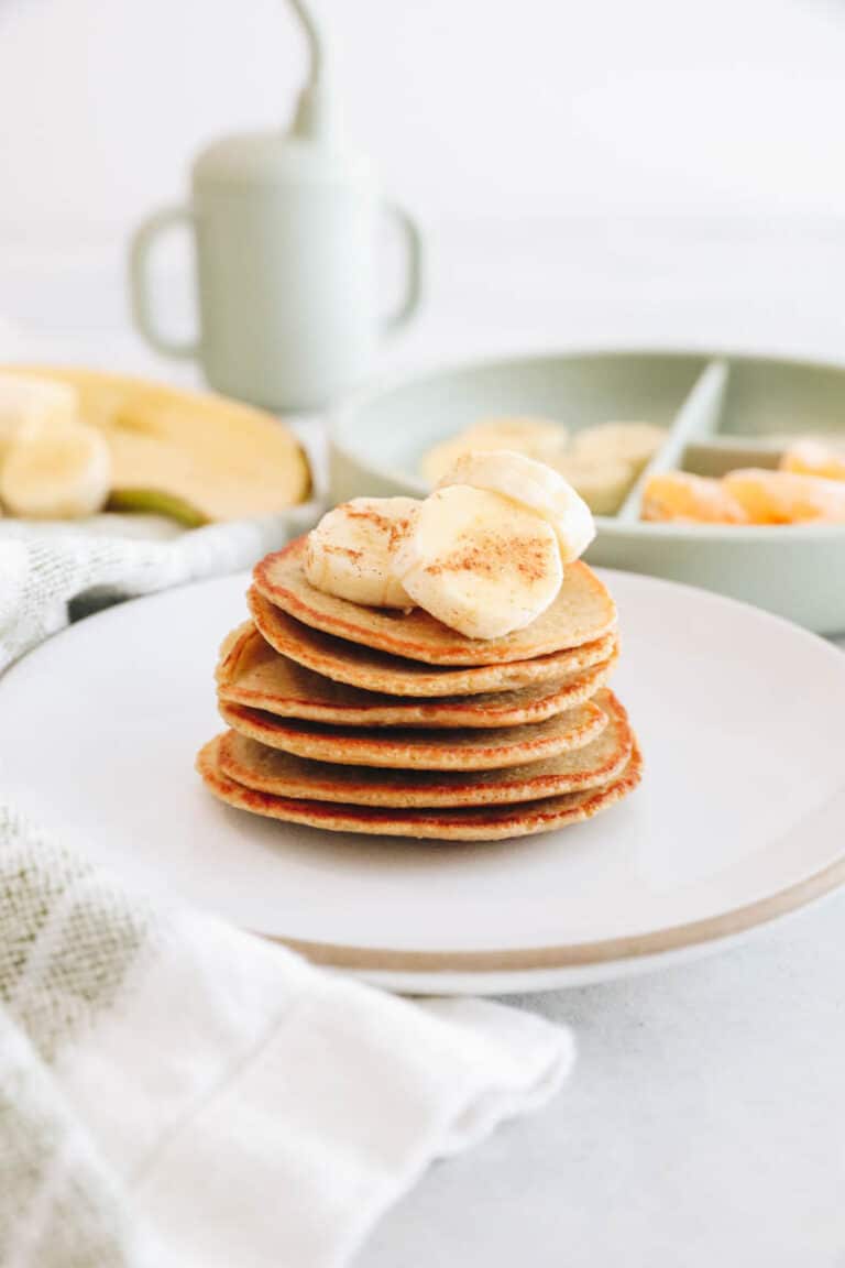 Banana Oat Pancakes for Babies + Toddlers The Healthy Maven