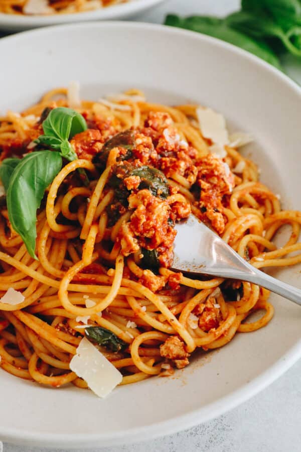 Tofu Pasta Bolognese Recipe The Healthy Maven
