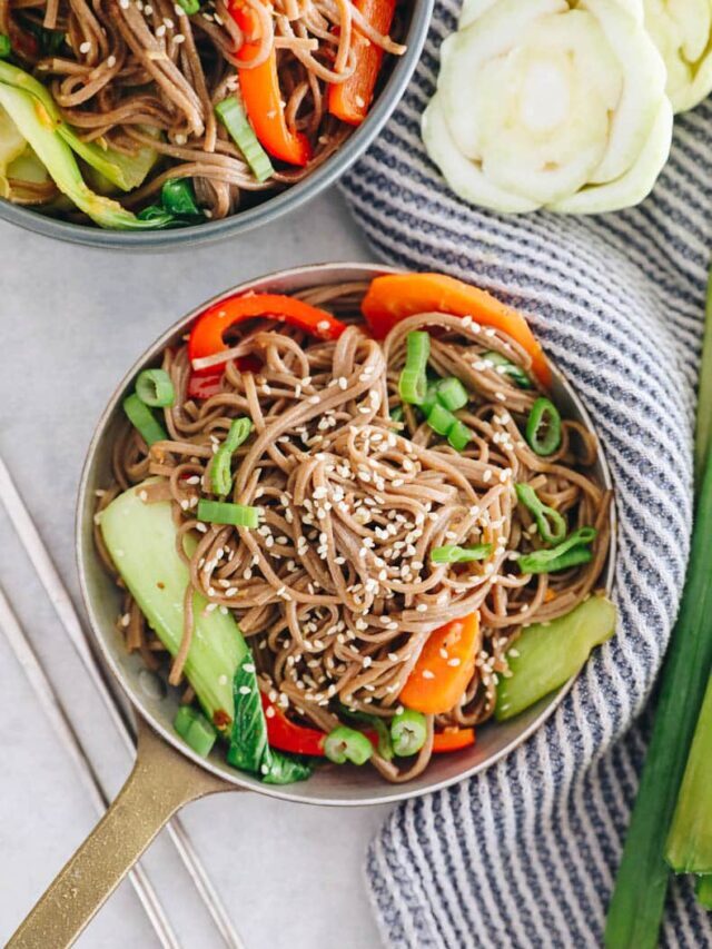 Sesame Soba Noodles Recipe