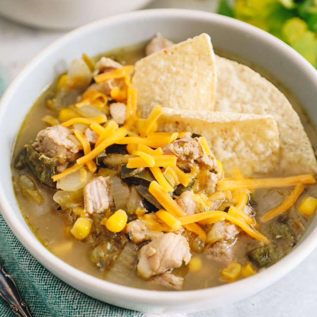 Easy Green Chili Recipe - The Healthy Maven