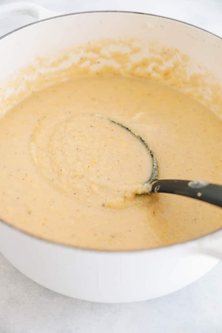 Creamy Roasted Cauliflower Soup Recipe The Healthy Maven