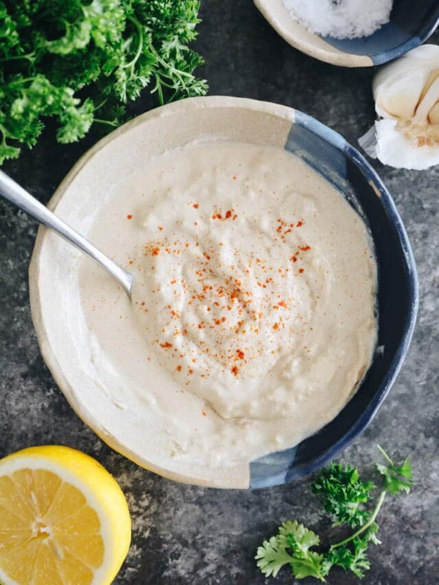 How to Make the Best Dang Tahini Sauce!