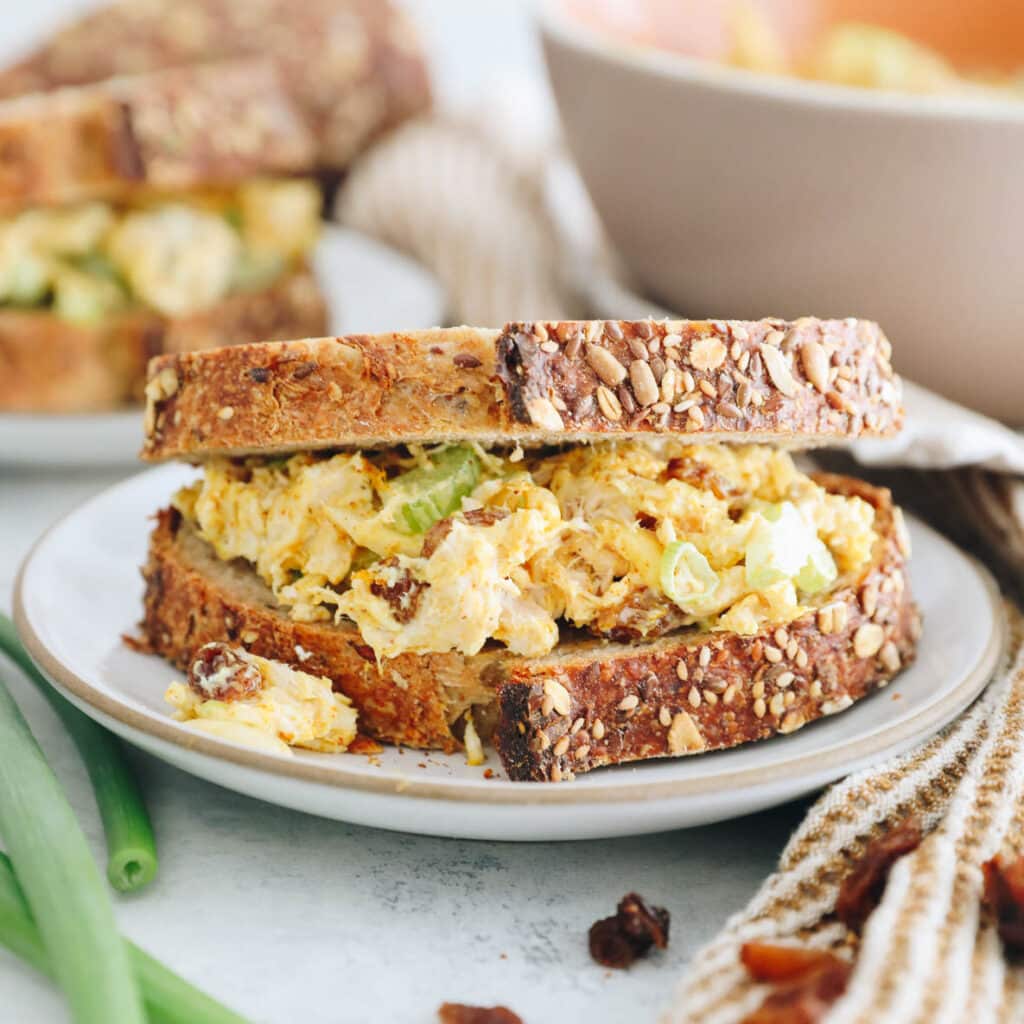 Easy Curry Chicken Salad The Healthy Maven