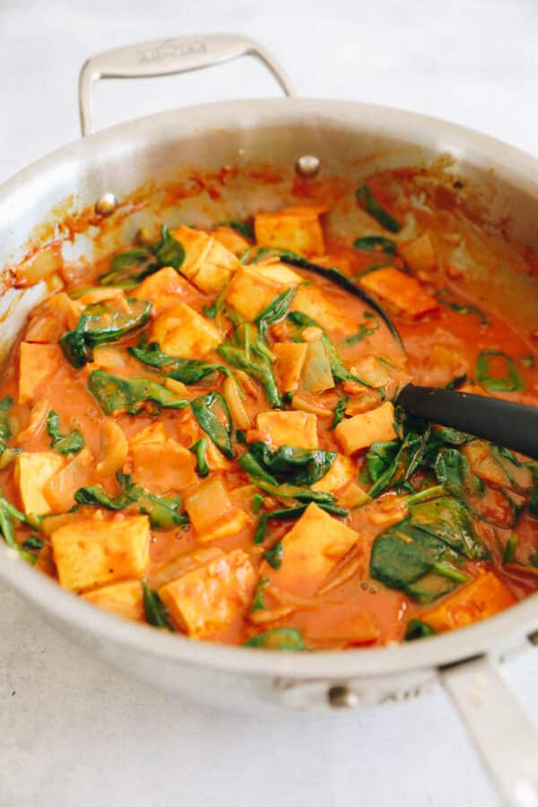 Easy Tofu Curry - The Healthy Maven