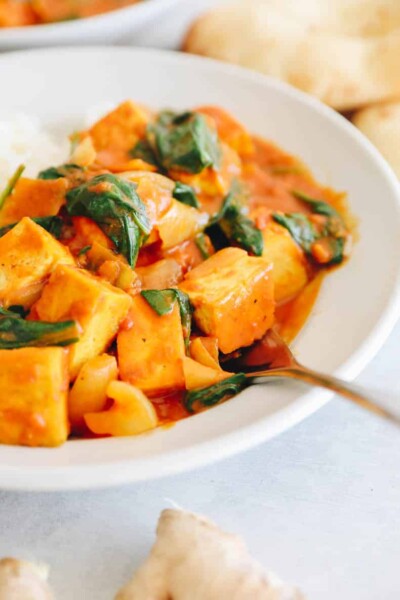 Easy Tofu Curry - The Healthy Maven
