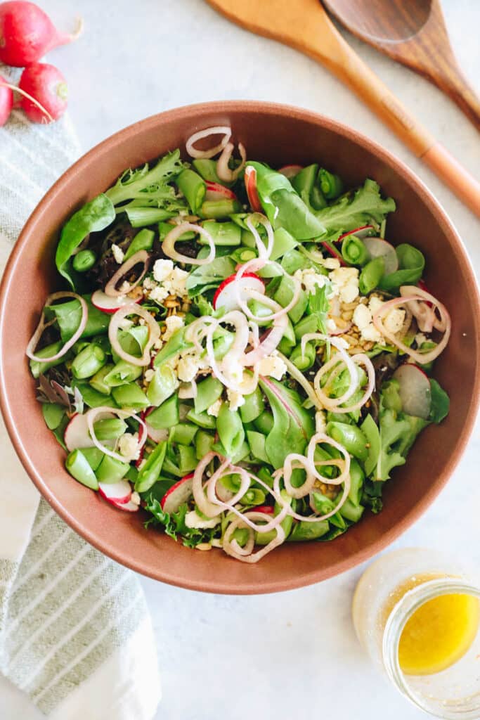 Spring Mix Salad Recipe The Healthy Maven