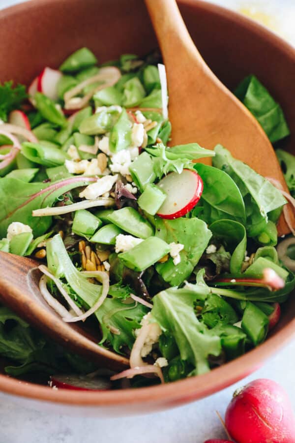 Spring Mix Salad Recipe The Healthy Maven