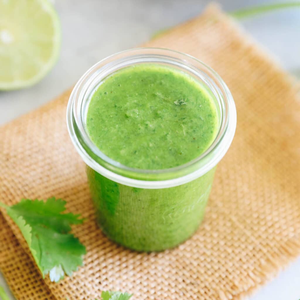 Fresh Cilantro Lime Dressing [Easy + Fast!] The Healthy Maven