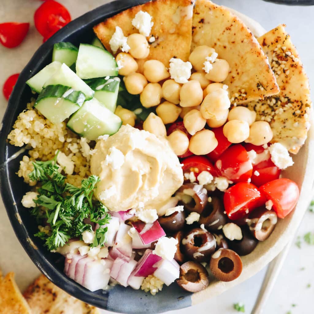 Best Mediterranean Bowl The Healthy Maven