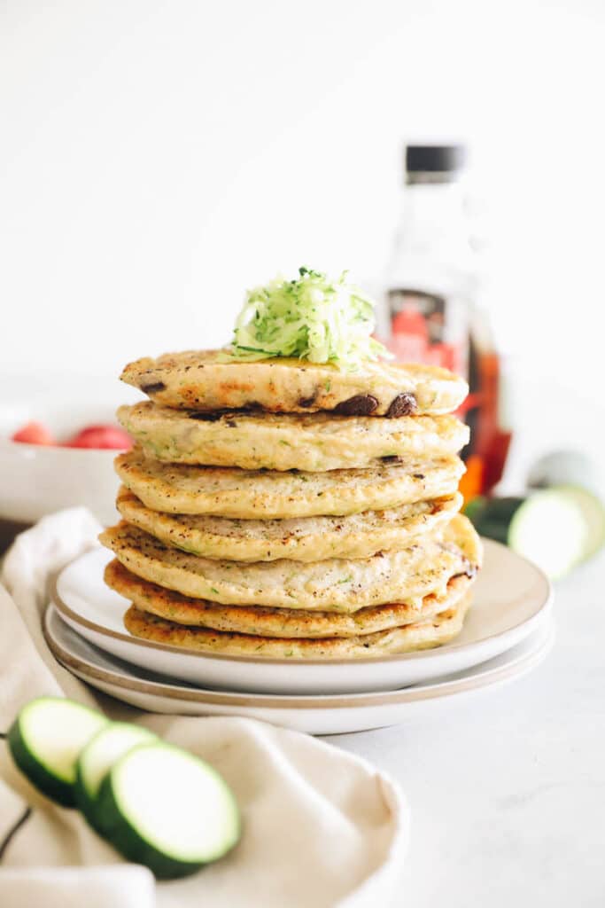 Zucchini Pancakes Recipe [Sweet + Delicious] The Healthy Maven