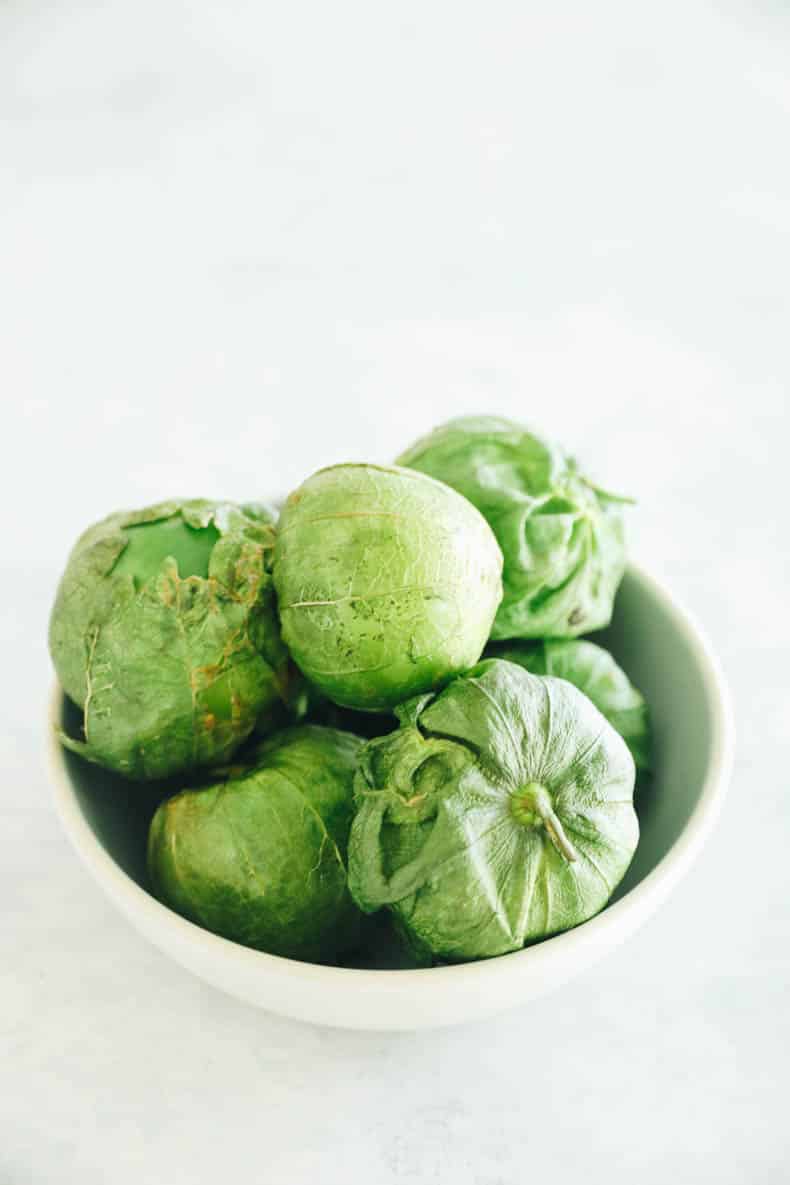 tomatillos in a bowl