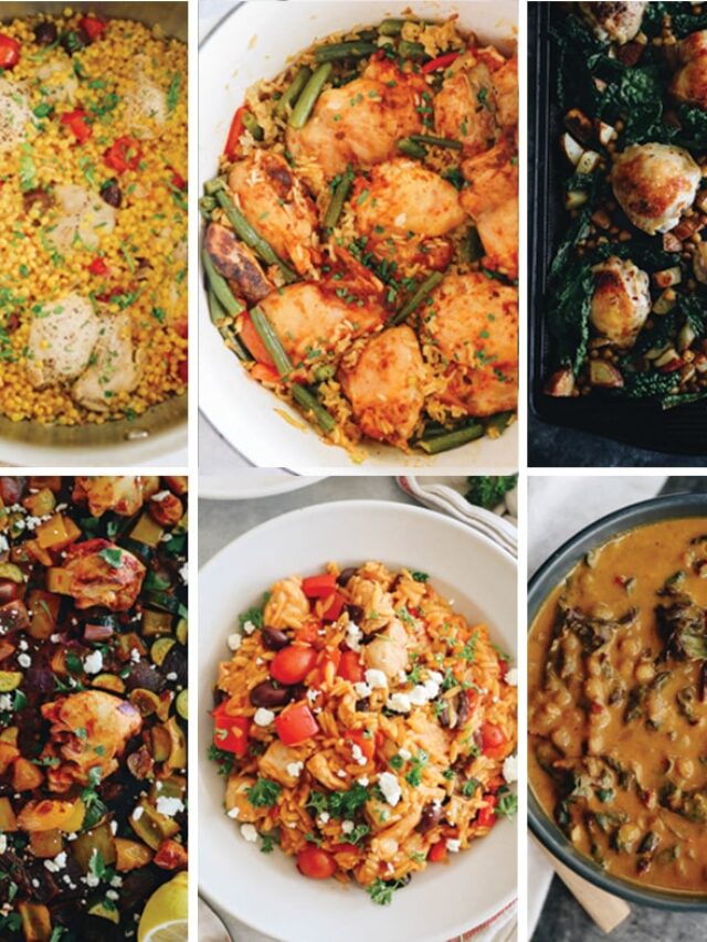 Healthy One Pan Meals! - The Healthy Maven