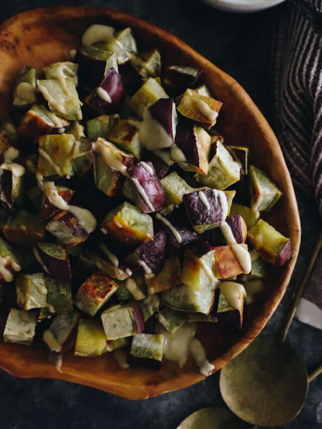 The BEST Roasted Japanese Sweet Potato The Healthy Maven