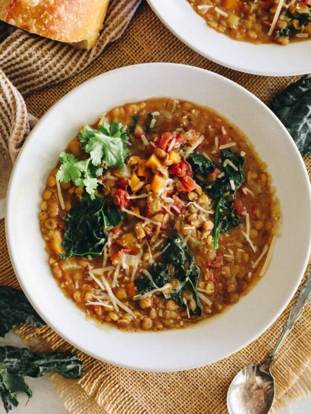 Instant Pot Lentil Soup The Healthy Maven