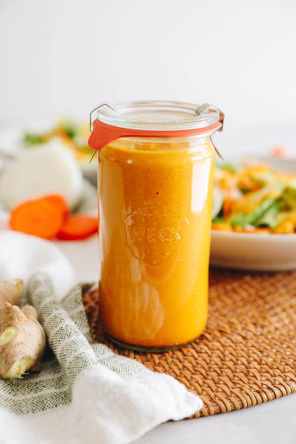 Restaurant-Style Ginger Salad Dressing - The Healthy Maven