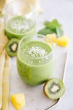 Tropical Kiwi Smoothie - The Healthy Maven