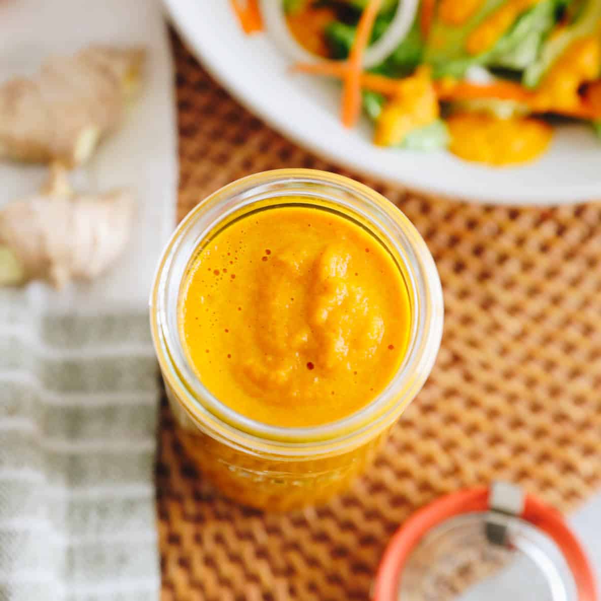 Restaurant-Style Ginger Salad Dressing - The Healthy Maven