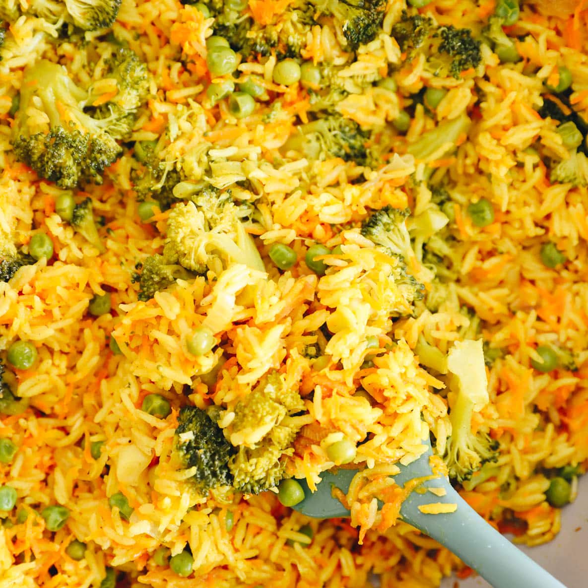 Yellow Saffron Rice Recipe - The Healthy Maven